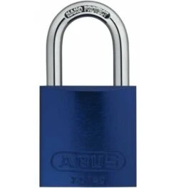 ABUS Vorhangschloss Aluminium 72/40 Blau Gl.