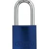 ABUS Vorhangschloss Aluminium 72/40HB40 Blau Gl.
