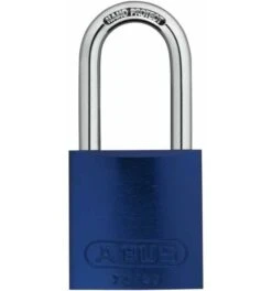 ABUS Vorhangschloss Aluminium 72/40HB40 Blau Gl.