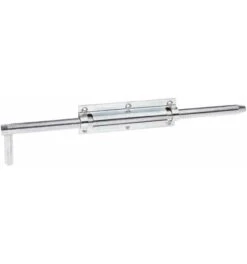 GAH Alberts Bolzen-Stangenriegel L.400mm B.57mm STA Galv. Gelb Verz. Ausschub 120mm