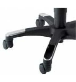 TOPSTAR Hartbodenrollen Satz, 5 Rollen -Abus Lock Geschaft buerostuhlrolle 466501 czm