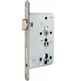 BKS Einsteckschloss Für Objekttür, Stulpbreite 24 Mm, Dornmaß 55 Mm, PZ, DIN Links