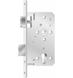 KFV Einsteckschloss, 20mm, 55mm, Zimmertür