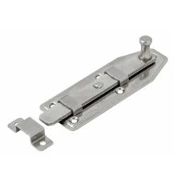 Vormann Fensterriegel Edelstahl (V2A), 80 X 30, Gerade, Mit Schlaufe -Abus Lock Geschaft fensterriegel 999516 czm