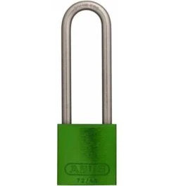 ABUS Vorhangschloss Aluminium 72IB/40HB40 Grün Gl.