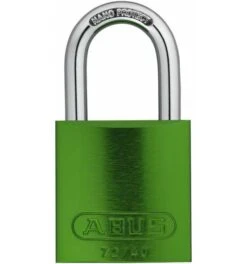ABUS Vorhangschloss Aluminium 72/40 Grün Gl.