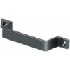 Handgriff L.200mm B.13mm Alu.F2/neusilberfarbig Löcher 4 DENI -Abus Lock Geschaft handgriff 1509245 czm
