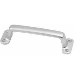 Handgriff A.26mm L.140mm B.38mm Alu-Guss Silberf.elox.Löcher 4 HERMETA