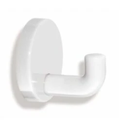 HEWI Einzelhaken 477.90.010 Einfach A.45mm PA Tiefschwarz 90 D.50mm