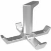 Decken-Mantelhaken 0201 Vierfach A.83mm Alu.silberf.elox.H.55mm HERMETA -Abus Lock Geschaft hut und mantelhaken 1532172 czm