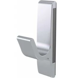 Magnet-Mantelhaken 0150 Einfach A.40mm Alu.silberf.elox.H.85mm HERMETA