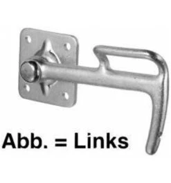 Kastenverschluß Verzinkt, Gr. 0, Rechts 3530, Ohne Ösen