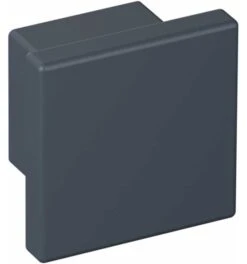 HEWI Möbelknopf 547.32B3 Ku.92 Grau Matt