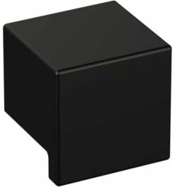 HEWI Möbelknopf 547.32B4 Ku.90 Tiefschwarz Matt