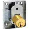 JuNie Zyl.Riegelschloss D30 Mm Rs Zyl.matt.vern. -Abus Lock Geschaft moebelschloss 109471 czm 1