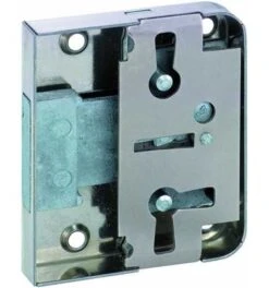 JuNie MB-Riegelkastenschloss, 0772, Auflieg., D30, Ls/rs, Versch.schließ., Stahl Vern.