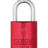 ABUS Vorhangschloss Aluminium 72/40 Rot Love Lock 1 Lock-Tag -Abus Lock Geschaft rot 1584550 czm