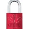 ABUS Vorhangschloss Aluminium 72/40 Rot Love Lock 3 Lock-Tag