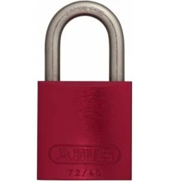 ABUS Vorhangschloss Aluminium 72IB/40 Rot Vs.