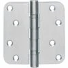 INTERSTEEL Kugellagertürscharnier VA Rd 102x102mm DIN L/R Ma Ausziehb.Stift -Abus Lock Geschaft scharnier 1508992 czm