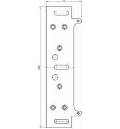 Simonswerk Magnetplatte KCM 50 FZ Verz. -Abus Lock Geschaft schliessblech 1535424 czm
