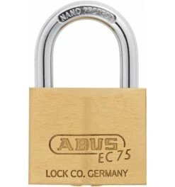 ABUS Vorhangschloss Messing 75/40 Gl.-7345
