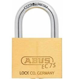 ABUS Vorhangschloss Messing 75/50 Gl.-7561