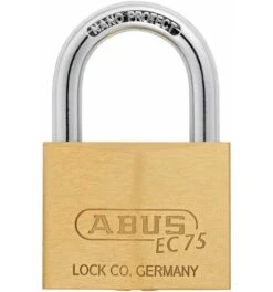 ABUS Vorhangschloss Messing 75/60 Vs. Je 5 Schlüssel