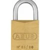 ABUS Vorhangschloss Messing 85/20 Gl. 1 ABUS Vorhangschloss Messing 85/20 Gl. -Abus Lock Geschaft schloss 85 1584290 czm