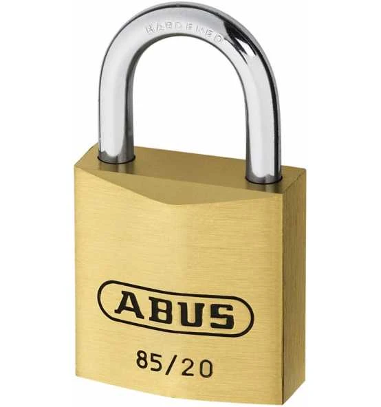 ABUS Vorhangschloss Messing 85/20 Gl.-0196 4 ABUS Vorhangschloss Messing 85/20 Gl.-0196 – Bild 2