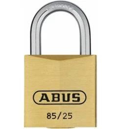 ABUS Vorhangschloss Messing 85/25 Gl.-0250