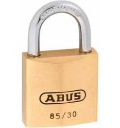ABUS Vorhangschloss Messing 85/30 Gl.-0135 -Abus Lock Geschaft schloss 85 1584295 czm 2