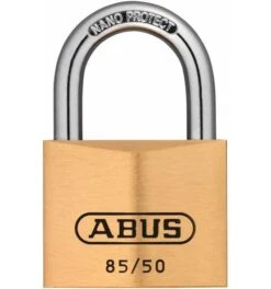 ABUS Vorhangschloss Messing 85/50 Gl.-2681
