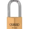 ABUS Vorhangschloss Messing 85/40HB40 Gl.-0718 -Abus Lock Geschaft schloss 85 1584305 czm