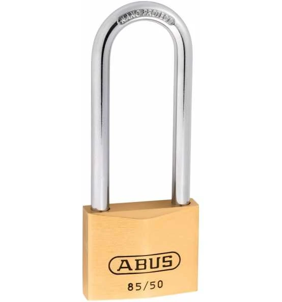 ABUS Vorhangschloss Messing 85/50HB80 Code Gl. Lt. Muster 4 ABUS Vorhangschloss Messing 85/50HB80 Code Gl. Lt. Muster – Bild 2