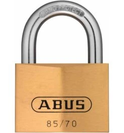 ABUS Vorhangschloss Messing 85/70 HS-Anlage