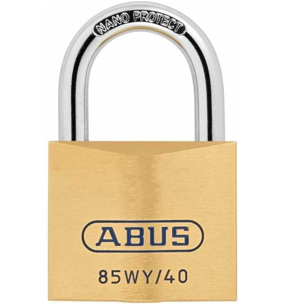 ABUS Vorhangschloss Messing 85WYIB/40 Gl. 3 ABUS Vorhangschloss Messing 85WYIB/40 Gl.