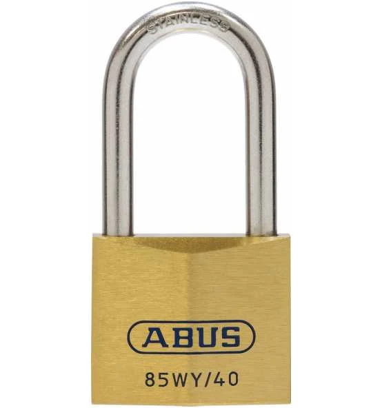 ABUS Vorhangschloss Messing 85WYIB/40HB40 Vs. 3 ABUS Vorhangschloss Messing 85WYIB/40HB40 Vs.
