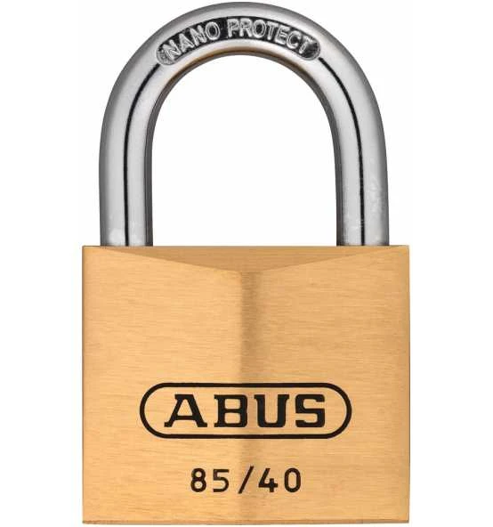 ABUS Vorhangschloss Messing 85/40 Gl.-0723 4 ABUS Vorhangschloss Messing 85/40 Gl.-0723 – Bild 2