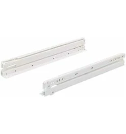 Hettich Möbel-Rollschubführung, Selbsteinzug, FR 6142, 400 Mm, Stahl, 50 Kg