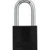 ABUS Vorhangschloss Aluminium 72/40HB40 Schwarz Vs.