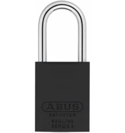 ABUS Vorhangschloss Service 83AL/40 Schwarz Vs. -Abus Lock Geschaft schwarz 1585419 czm