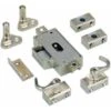 Hettich MB-Drehstangenschloss-Set, D 25 Mm, Rechts, 77883, Zum Anschrauben, Vernickelt -Abus Lock Geschaft sicherungswinkel 107746 czm