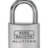Burg Wächter Burg-Wächter Zylinder-Vorhangschloss Alutitan 770 60 -Abus Lock Geschaft silber 1085148 czm