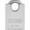 ABUS Vorhangschloss TITALIUM 90RK/50 Code Gl. Lt. Muster 1 ABUS Vorhangschloss TITALIUM 90RK/50 Code Gl. Lt. Muster -Abus Lock Geschaft silber 1584640 czm 1