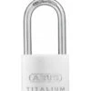 ABUS Vorhangschloss TITALIUM 64TI/40HB40 B/SB -Abus Lock Geschaft silber 1585411 czm