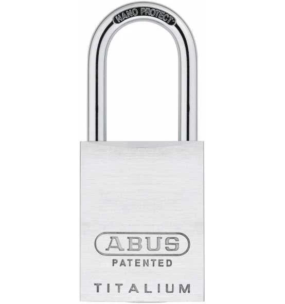 ABUS Vorhangschloss Service 83AL/40HB50 Silber EC660 Code Gl. Lt. Muster 3 ABUS Vorhangschloss Service 83AL/40HB50 Silber EC660 Code Gl. Lt. Muster