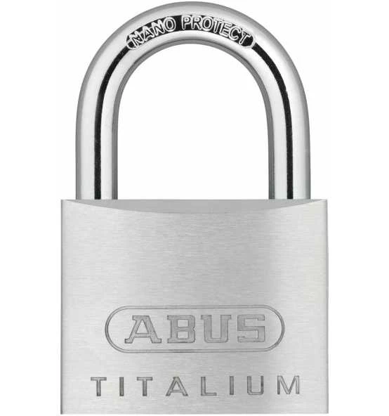 ABUS Vorhangschloss TITALIUM 64TI/50 Vs. Lock-Tag 3 ABUS Vorhangschloss TITALIUM 64TI/50 Vs. Lock-Tag