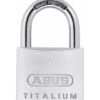 ABUS TITALIUM-Hangschl. 64Ti/40HB63 -Abus Lock Geschaft silber 420695 czm