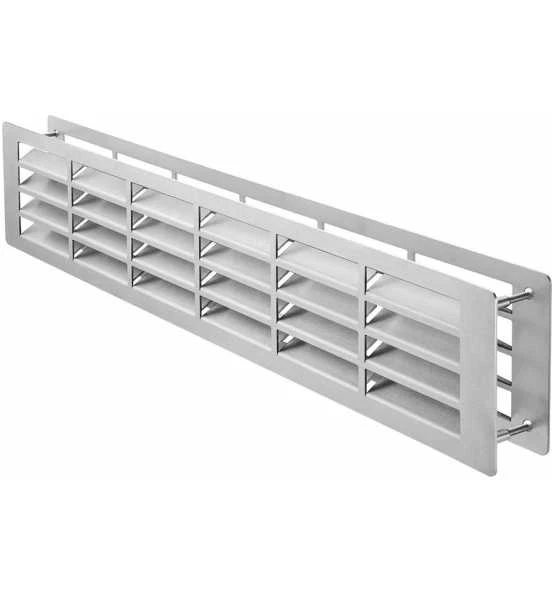 HOJU Türlüftung 500 X 100 Mm, Edelstahl 3 HOJU Türlüftung 500 X 100 Mm, Edelstahl